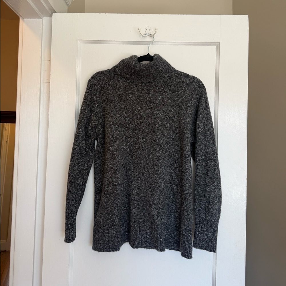 Old Navy Charcoal Knit Turtleneck Sweater